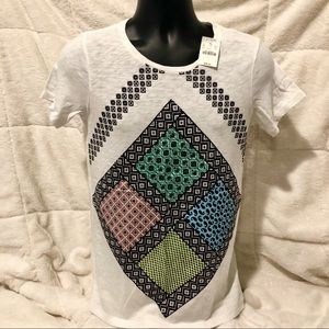 Small loosely fitted cotton top from J.Crew.